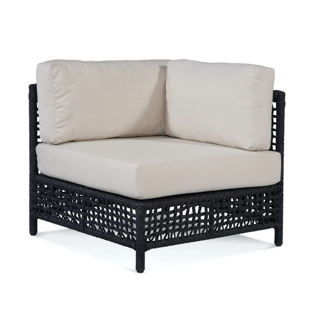 Braxton Culler - Bayside Corner Chair (White Crypton Performance Fabric) - 401-090B veiw 1