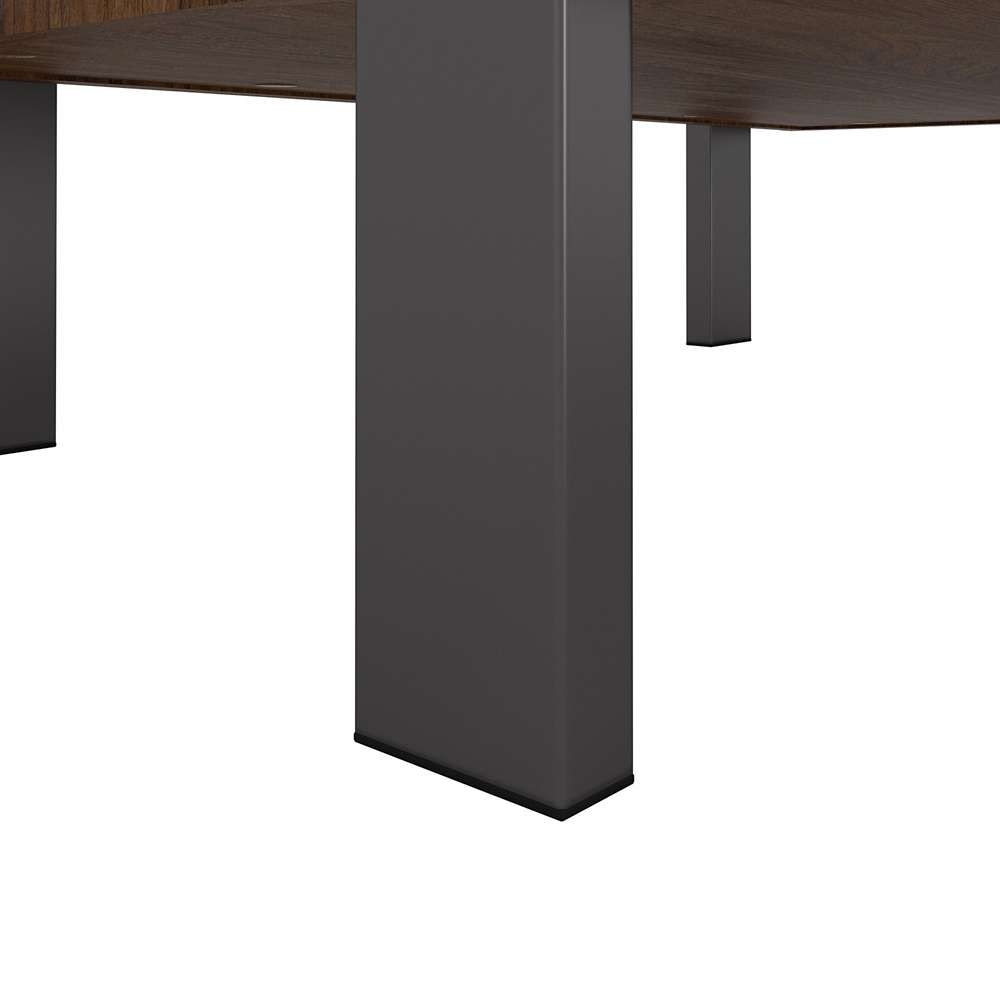 Bush Furniture - Architect 4 Shelf Bookcase in Modern Walnut - ACB131MW-03 veiw 5