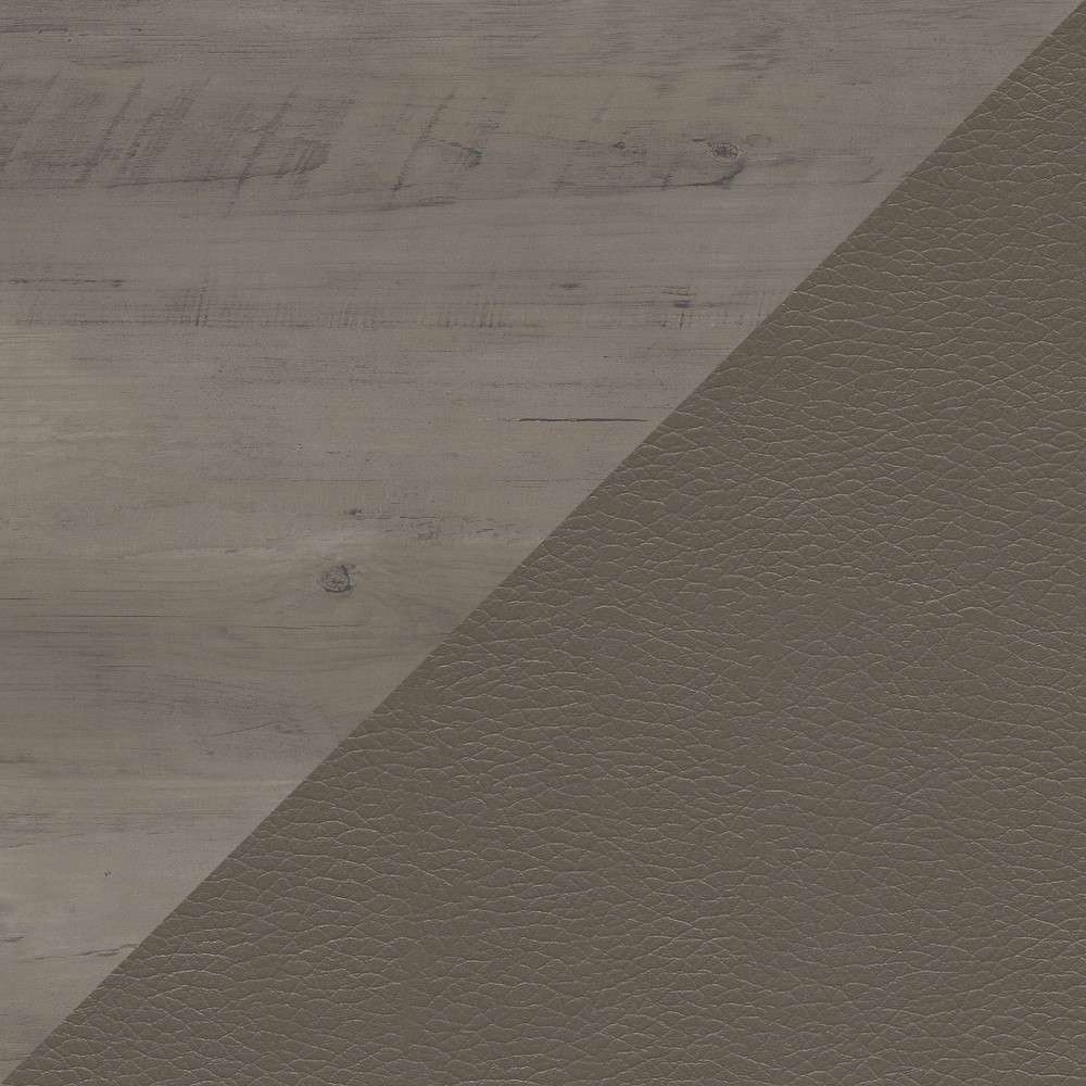 Bush Furniture - Coliseum 60W Designer Desk Set with Office Chair in Driftwood Gray - CSM014DG veiw 6