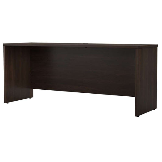Bush Furniture - Studio C 72W x 24D Credenza Desk in Black Walnut - SCD372BW-Z veiw 2