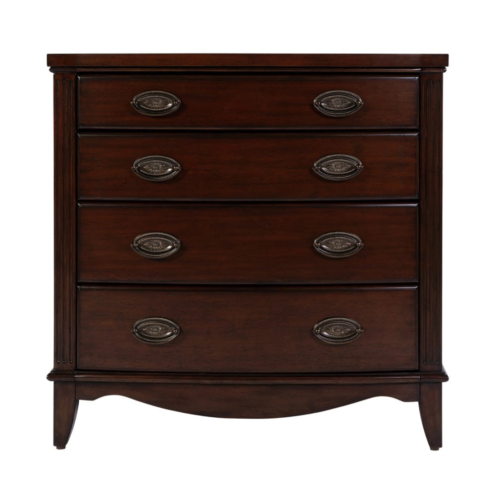 Butler Specialty Company - Agatha 32 in. W Rectangular Wood 4 Drawer Accent Chest, Dark Brown - 6250379 view 4