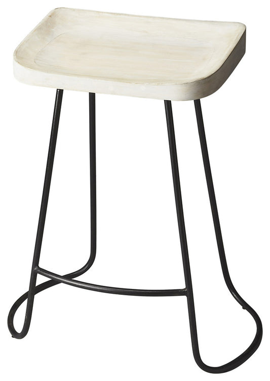 Butler Specialty Company - Alton 25.5 in. Seat Height Wood & Metal Backless Counter Stool, Multi-Color - 1839290