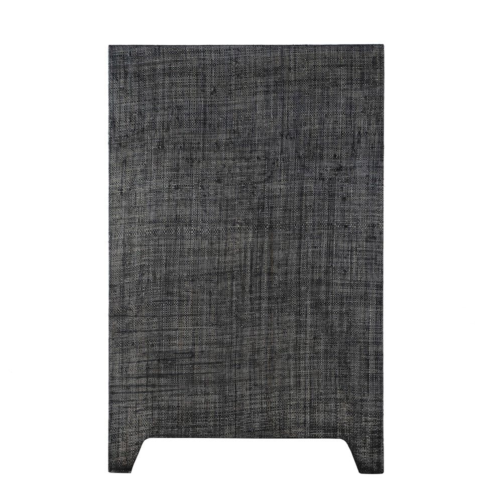 Butler Specialty Company - Bar Harbor - Bar Harbor 70 in. W Rectangular Raffia 4 Door Sideboard, Charcoal - 5668420