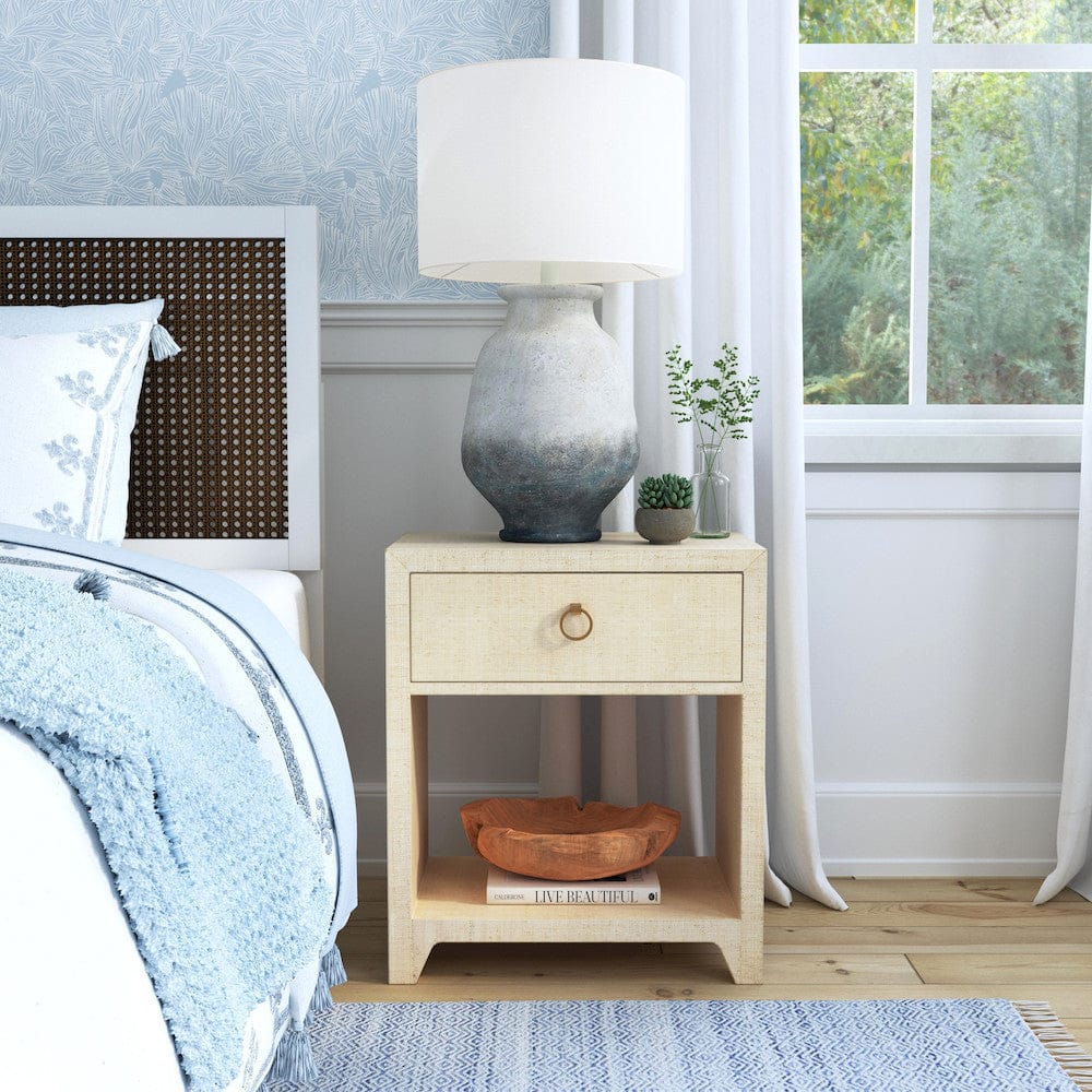 Butler Specialty Company - Bar Harbor - Bar Harbor 24 in. W Rectangular Raffia 1 Drawer Nightstand, Natural - 5669362 view 6