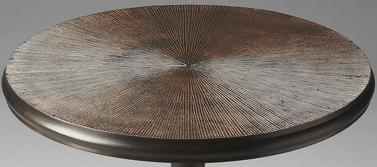 Butler Specialty Company - Beaumont 18 in. W Round Metal Side Table, Bronze - 2674025