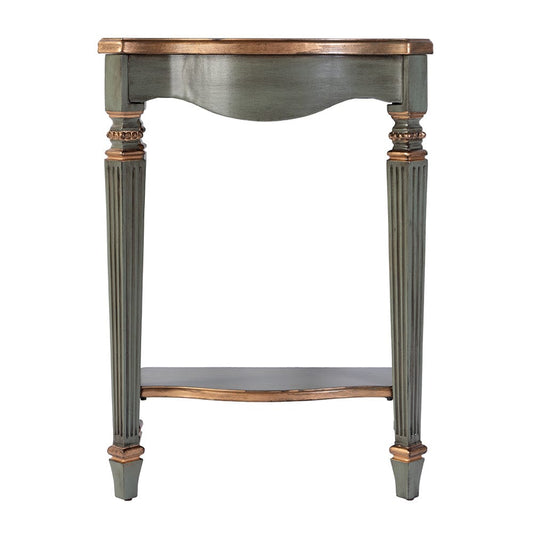 Butler Specialty Company - Cheshire 22 in. W Rectangular Wood Ballerina Console Table w Open Shelf, Pastel Green - 3020482 View 2