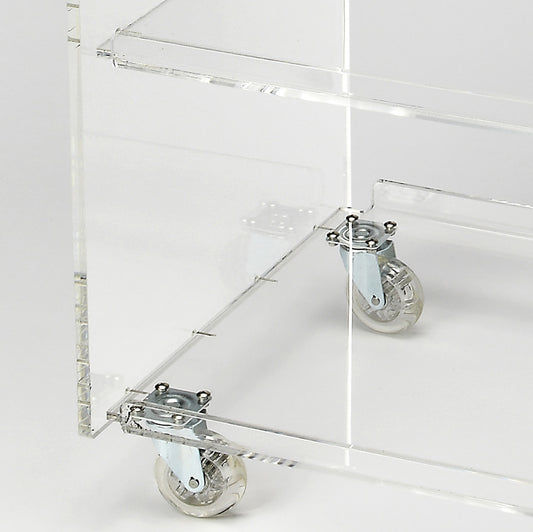 Butler Specialty Company - Crystal Clear - Crystal Clear Acrylic Bar Cart, Clear - 5169335