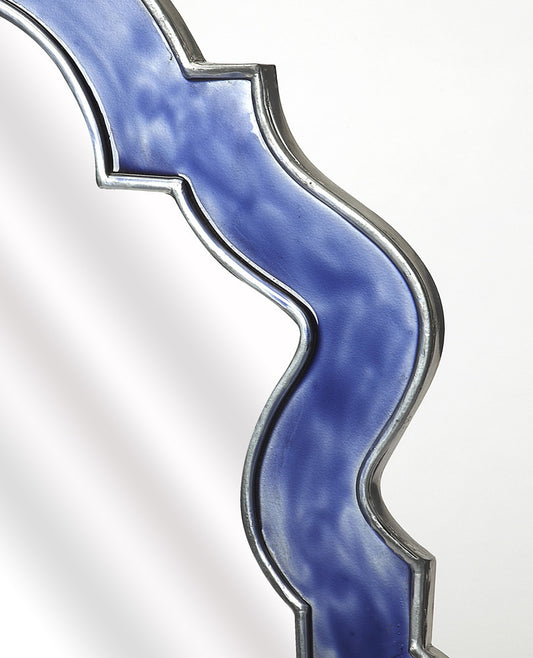 Butler Specialty Company - Donia Wall Mirror, Blue - 4481291