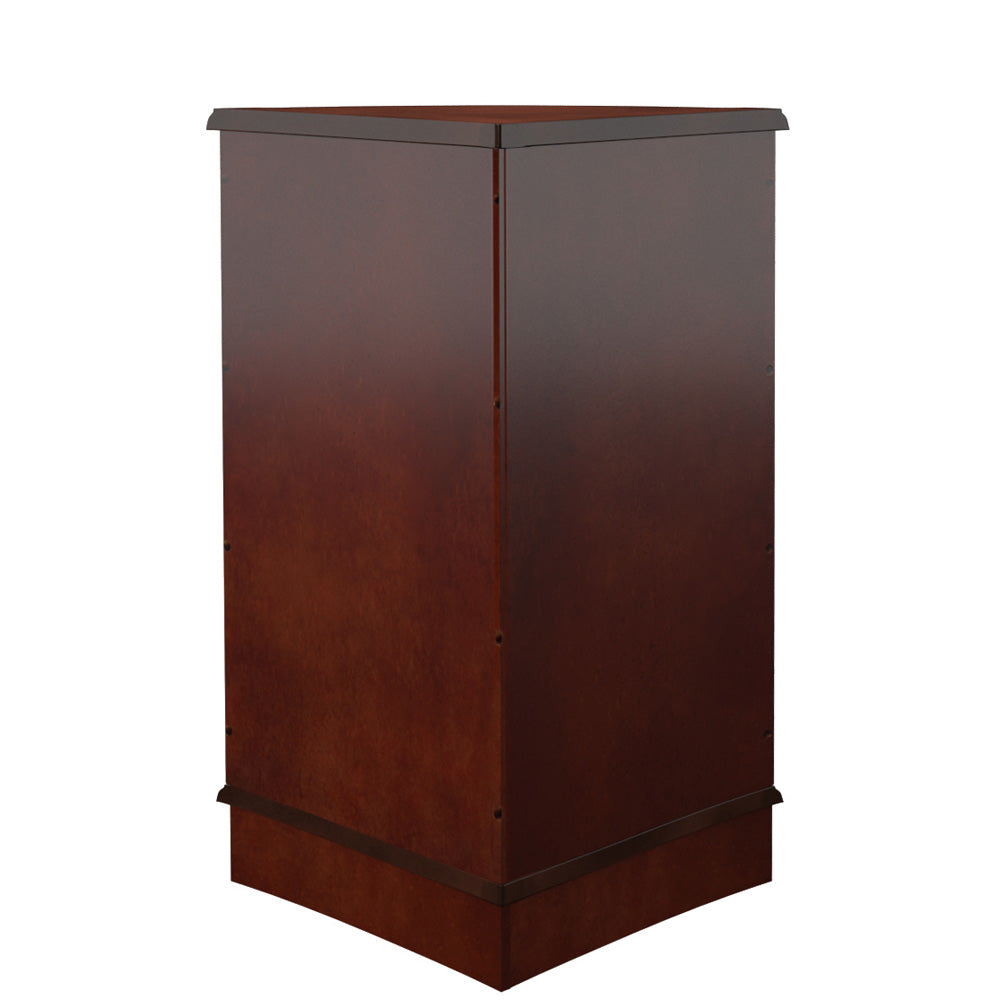 Butler Specialty Company - Durham 22.75 in. W Quarter Round Wood Corner Cabinet, Dark Brown - 2115024