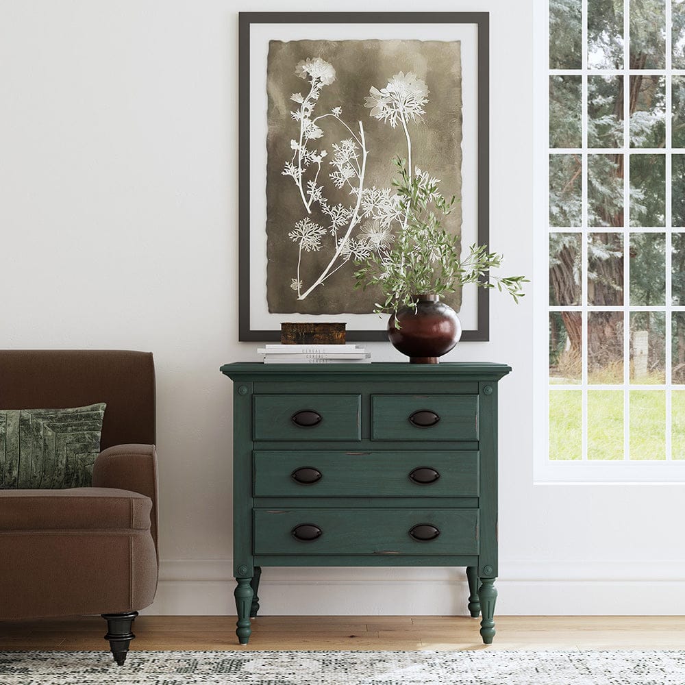 Butler Specialty Company - Easterbrook 31.5 in. W Rectangular Wood 4 Drawer Accent Chest, Green - 9306052 View 5