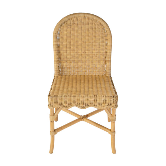 Butler Specialty Company - Flora 18.5 in. Seat Height Rattan Dining Side Chair, Natural - 5980404 view 2