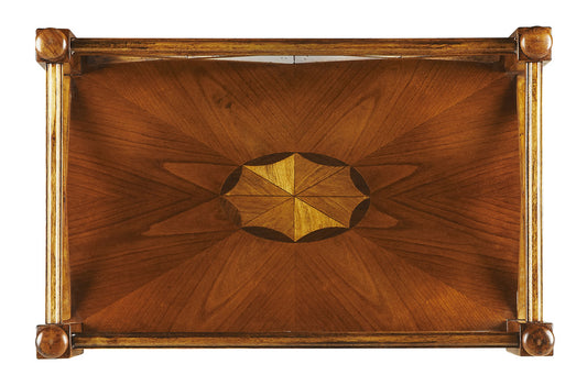 Butler Specialty Company - Foster 19 in. W Rectangular Wood 2 Tier Bar Cart, Medium Brown - 1565101