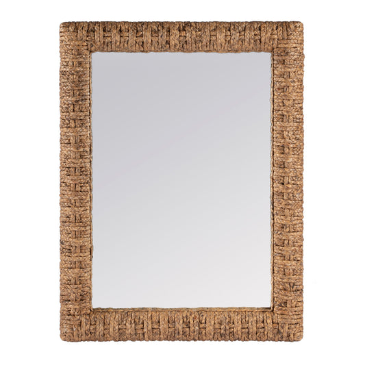 Butler Specialty Company - Gloucester 40.25 in. H x 30.5 in. W Rectangular Woven Wall Mirror, Dark Brown - 9757476