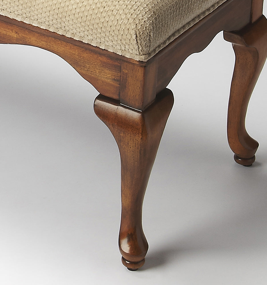 Butler Specialty Company - Grace 38 in. W Rectangular Wood Backless Bench, Medium Brown - 3013101