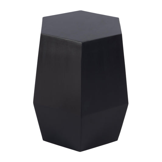 Butler Specialty Company - Gulchatai 15 in. W Hexagon Wood Side Table, Black - 5453295 view 2
