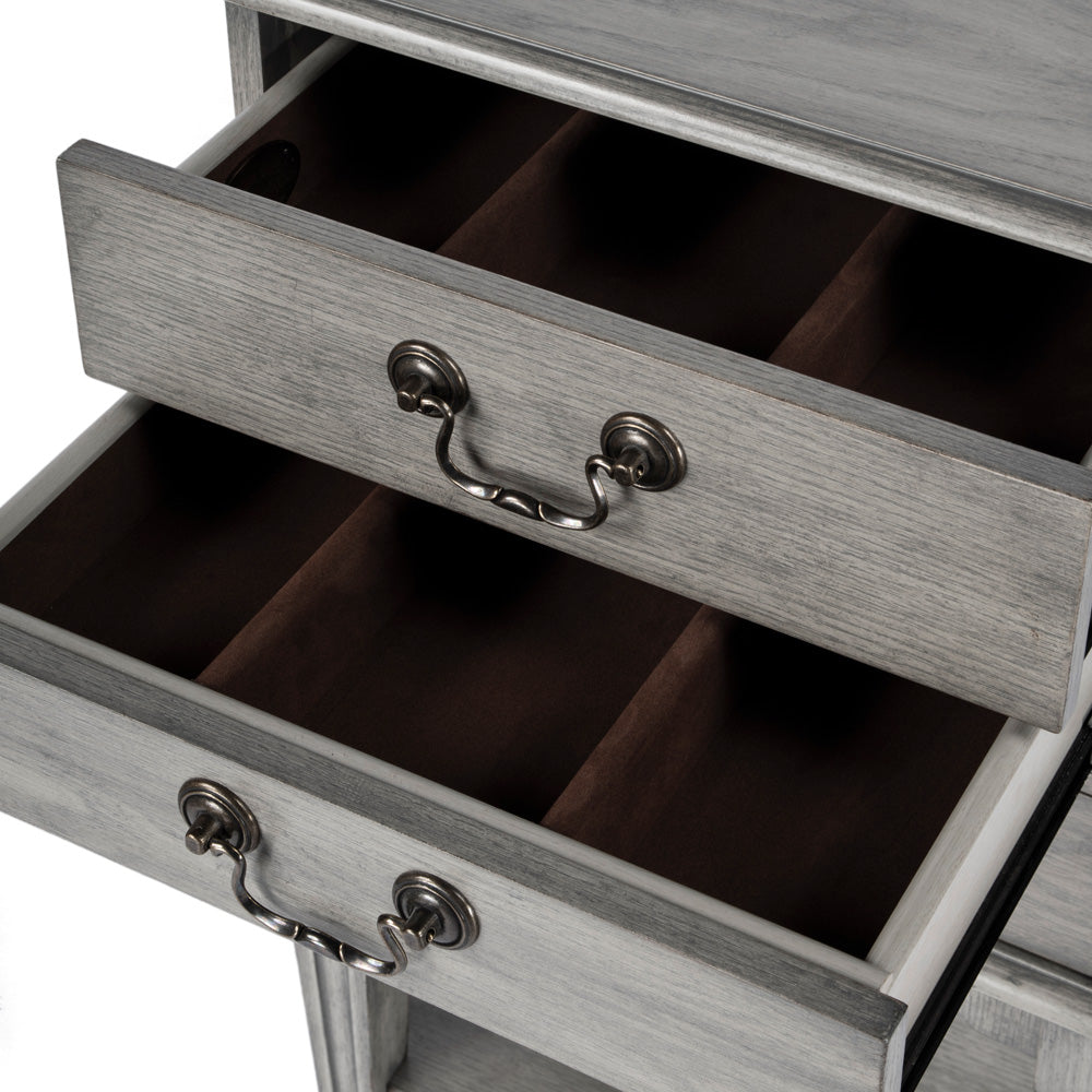 Butler Specialty Company - Hardwick 18 in. W Rectangular Wood 4 Drawer Chest, Gray - 1334418