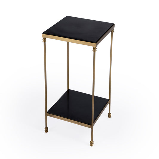 Butler Specialty Company - Imogen Iron and Granite Side Table, Black - 5619414