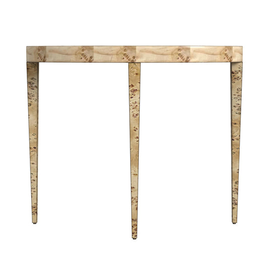 Butler Specialty Company - Ingrid 36 in. Demilune Wood Console Table, Light Brown - 5700443