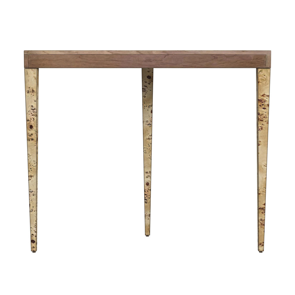 Butler Specialty Company - Ingrid 36 in. Demilune Wood Console Table, Light Brown - 5700443