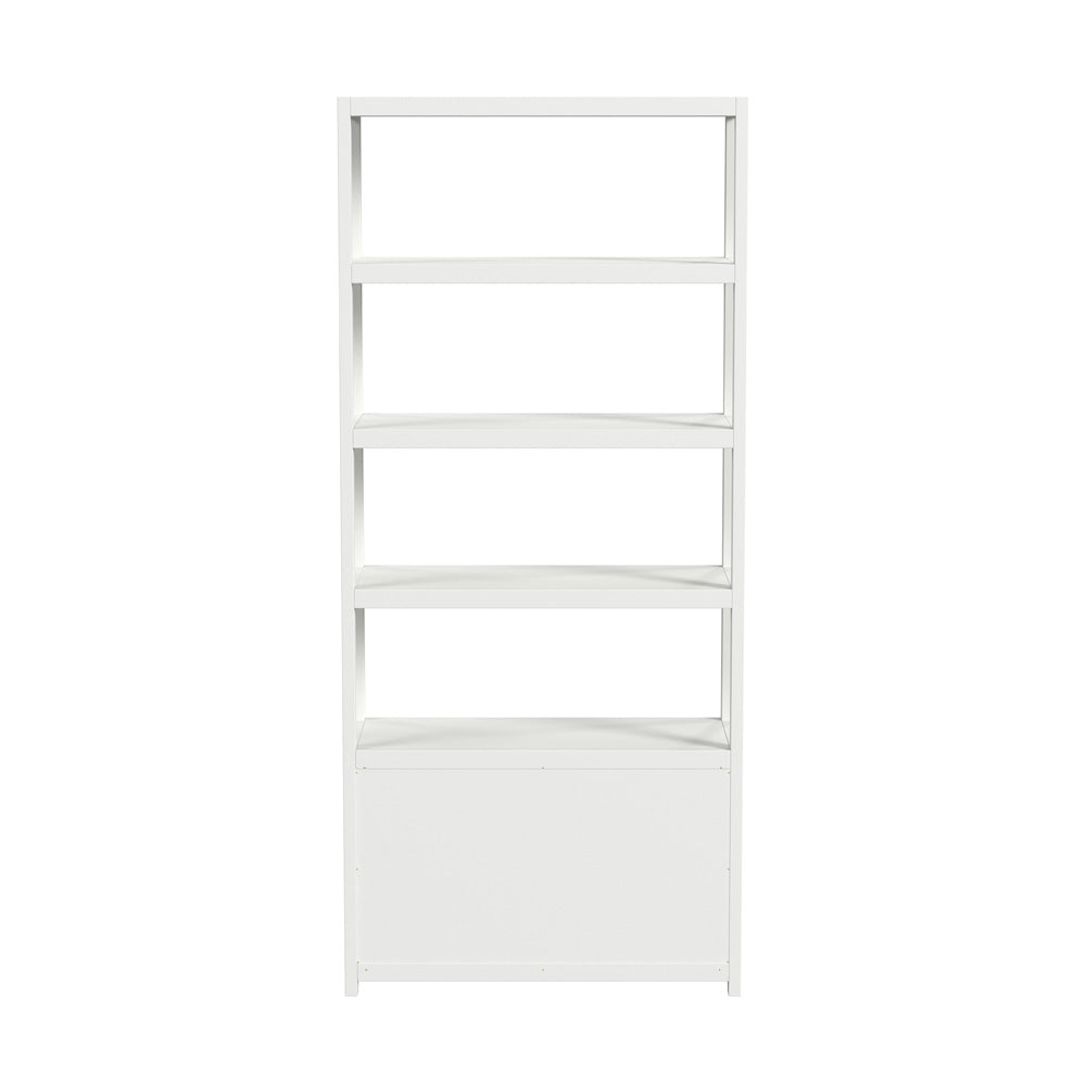 Butler Specialty Company - Lark 72 in. H x 32 in. W Wood 4 Tier Etagere Bookcase, White - 5674304