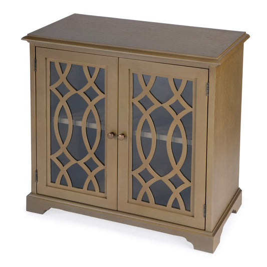 Butler Specialty Company - Lee 2 Door Cabinet, Light Brown - 5631251_CLOSEOUT