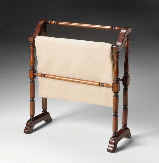 Butler Specialty Company - Lillian Blanket Stand, Dark Brown - 5020024