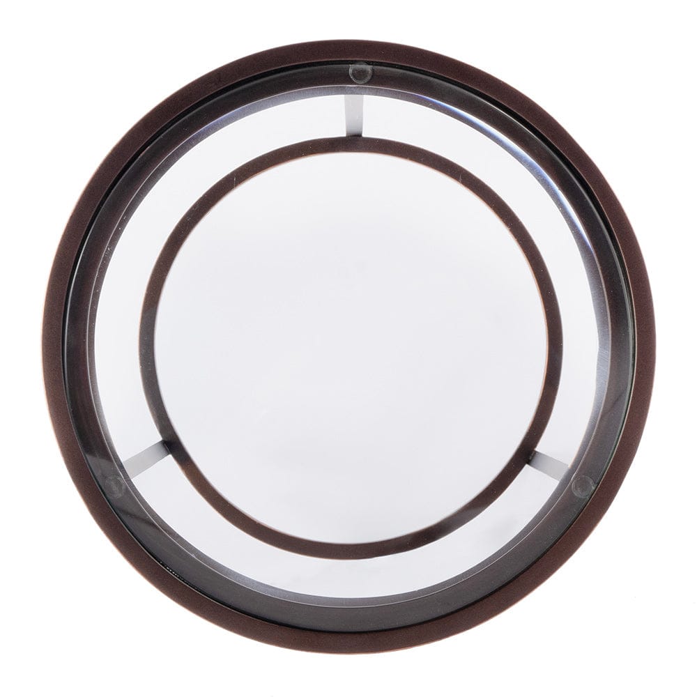 Butler Specialty Company - Lola 11 in. W Round Glass and Metal Side Table, Black - 5836025 View 4