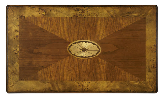 Butler Specialty Company - Mabry 24 in. W Rectangular Wood Mobile Tray Table on Casters, Medium Brown - 7025101