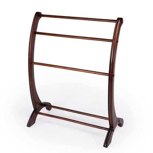 Butler Specialty Company - Nathaniel Blanket Stand, Dark Brown - 3804024