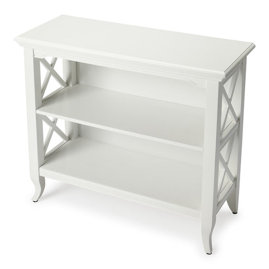 Butler Specialty Company - Newport 32"W 2 Shelf Bookcase, White - 3044304