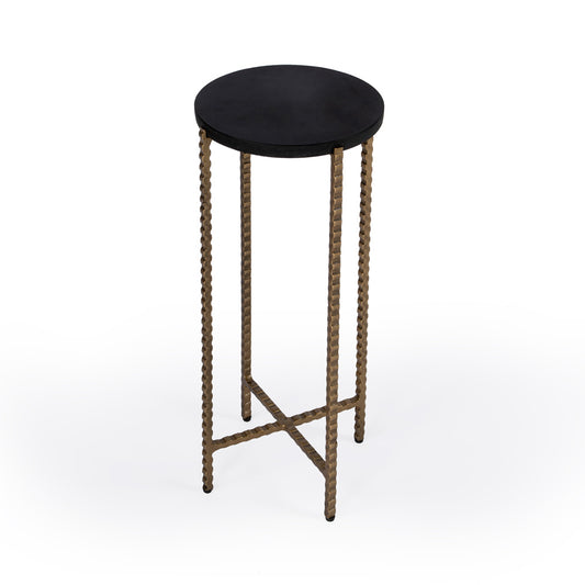 Butler Specialty Company - Nigella Granite Cross Legs Side Table, Multi-Color - 5612414