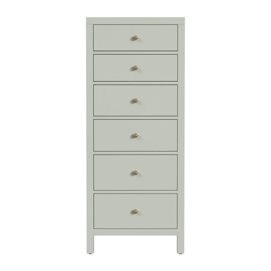 Butler Specialty Company - Nora 22 in. W Rectangular Wood 6 Drawer Lingerie Chest, Sage Green - 5942480 view 2