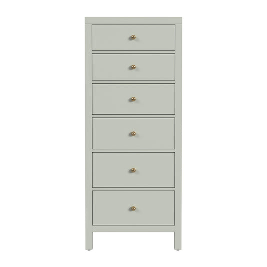 Butler Specialty Company - Nora 22 in. W Rectangular Wood 6 Drawer Lingerie Chest, Sage Green - 5942480 view 2