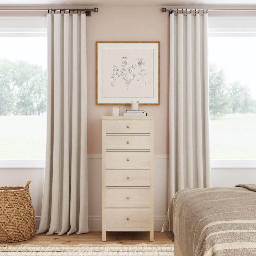 Butler Specialty Company - Nora 22 in. W Rectangular Wood 6 Drawer Lingerie Chest, Taupe - 5942450 view 7