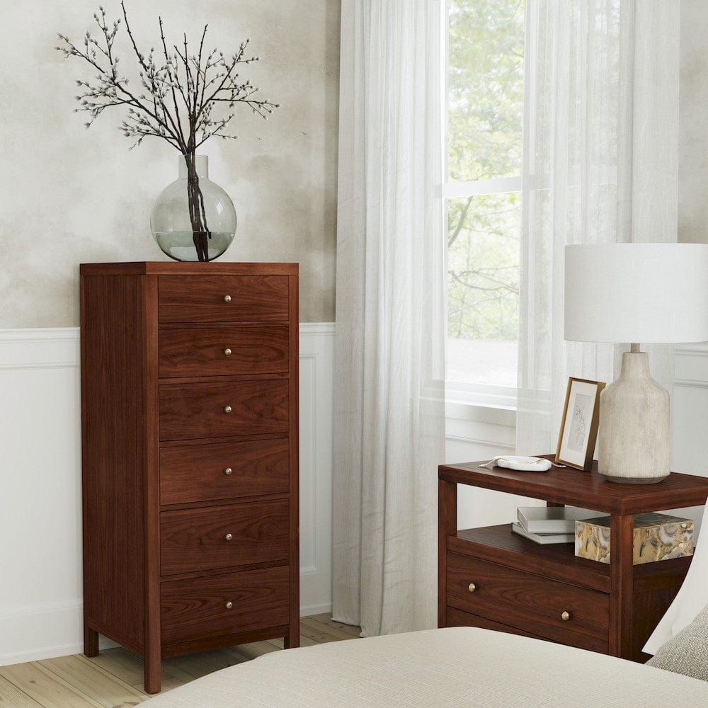 Butler Specialty Company - Nora 22 in. W Rectangular Wood 6 Drawer Lingerie Chest, Walnut - 5942489 view 6
