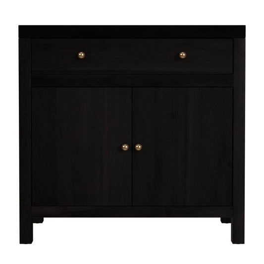 Butler Specialty Company - Nora 31 in. W 1 Drawer 2 Door Accent Storage Cabinet - Coffee - 5851451 view 2