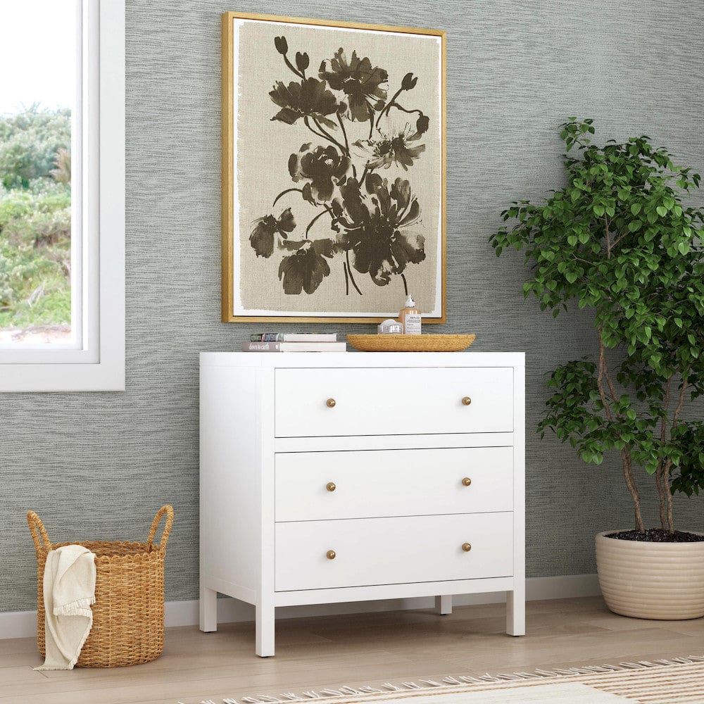 Butler Specialty Company - Nora 34 in. W Wood 3 Drawer Chest, White - 5731304 view 7
