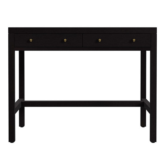 Butler Specialty Company - Nora 40 in. W Rectangular Wood 2 Drawer Writing Desk, Coffee - 5849451 View 2