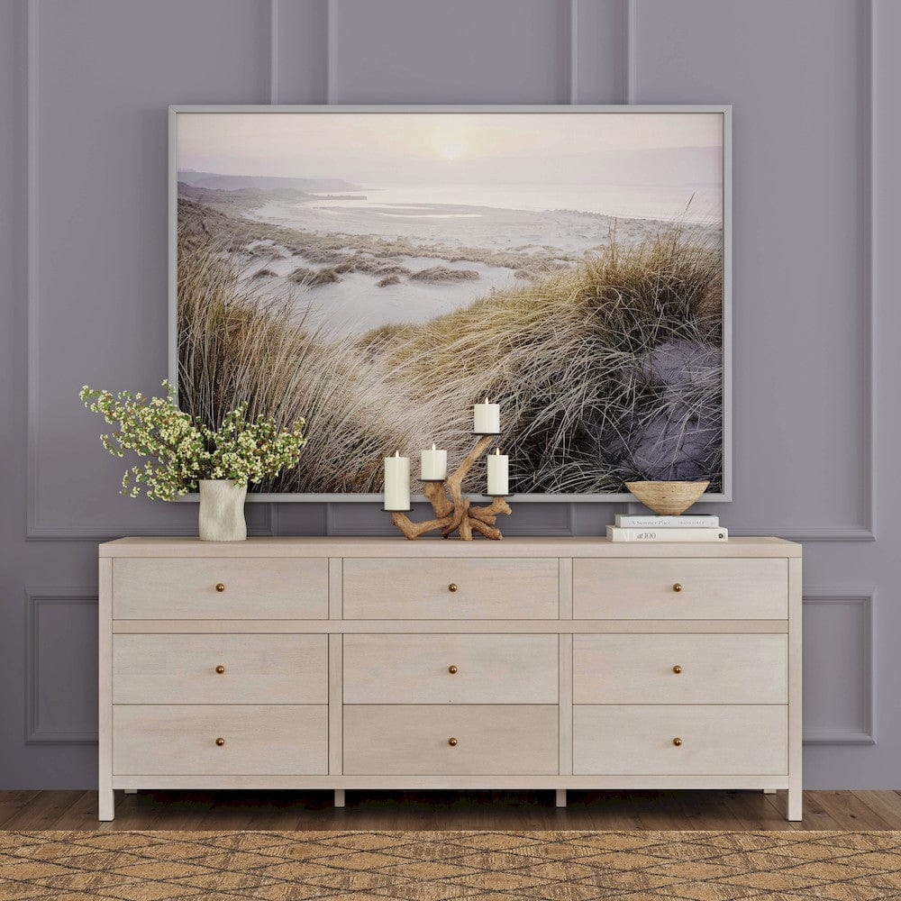 Butler Specialty Company - Nora 84 in. W Rectangular Wood 9 Drawer Dresser, Taupe - 6290450 view 4