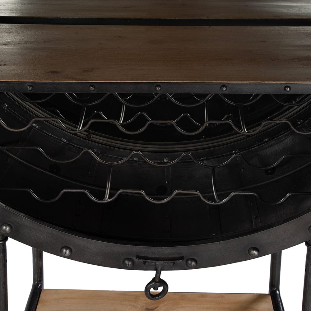 Butler Specialty Company - Roanoke 43 in W x 69 in. H Iron Bar Cabinet, Black - 5900330 View 4