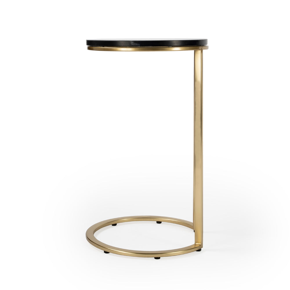 Butler Specialty Company - Shounderia Marble Side Table, Black - 5277402