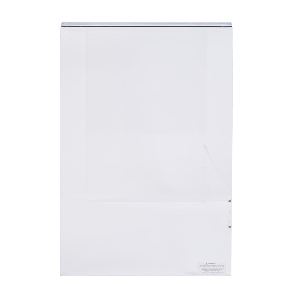 Butler Specialty Company - Solara 36 in. W Rectangular Acrylic Desk, Clear - 5889335 View 3