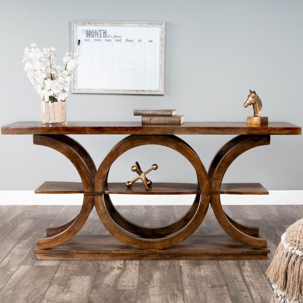 Butler Specialty Company - Stowe Rustic Console Table, Medium Brown - 5327354 view 7