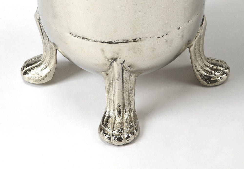 Butler Specialty Company - Tanguay 24 in. H Iron Umbrella Stand, Polished Silver - 9339025