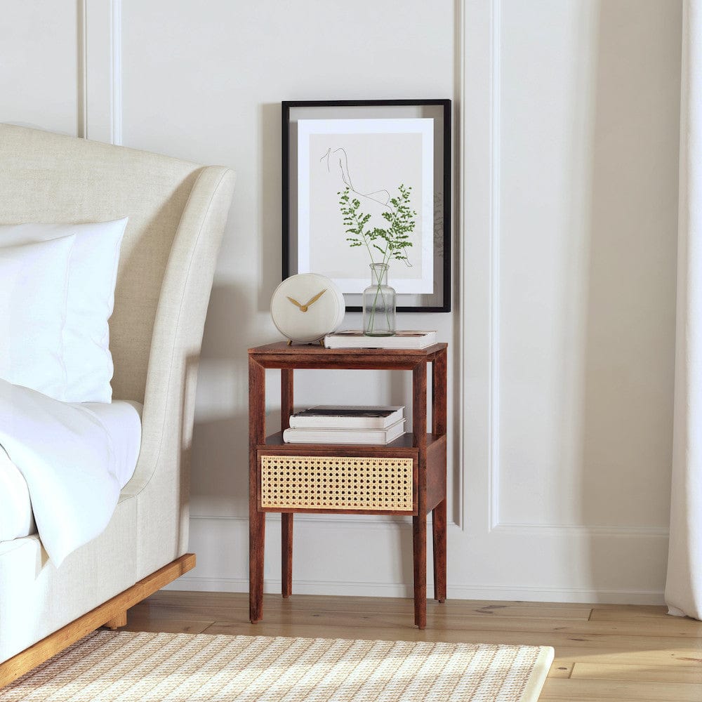 Butler Specialty Company - Vardo 1 Drawer Cane Nightstand, Multi - 5624140 view 6