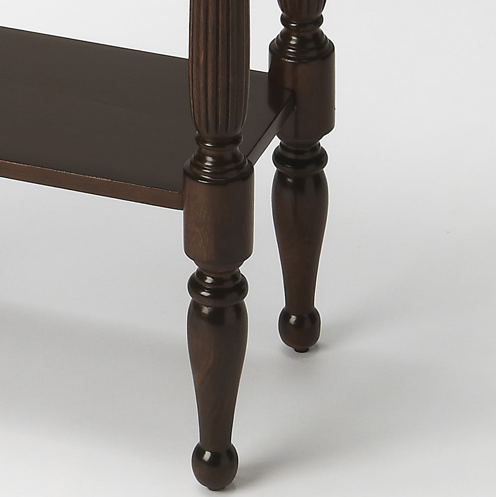 Butler Specialty Company - Whitney 17.5 in. W Rectangular Console Table, Medium Brown - 3011024