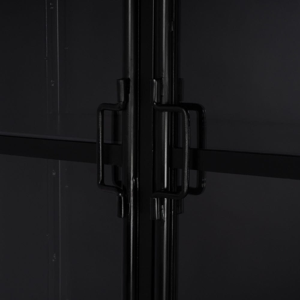 Butler Specialty Company Worthington 77 in. H Iron 2 Door Accent Storage Cabinet - Black - 5865330 view 4
