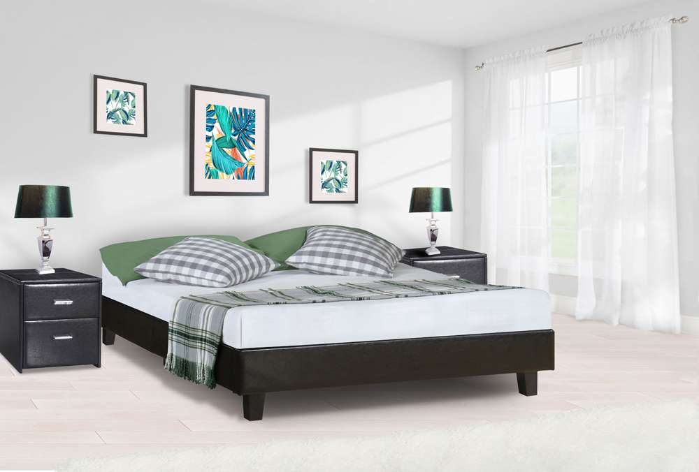 Camden Isle - Acton Black Platform King Bed - 132133 veiw 7