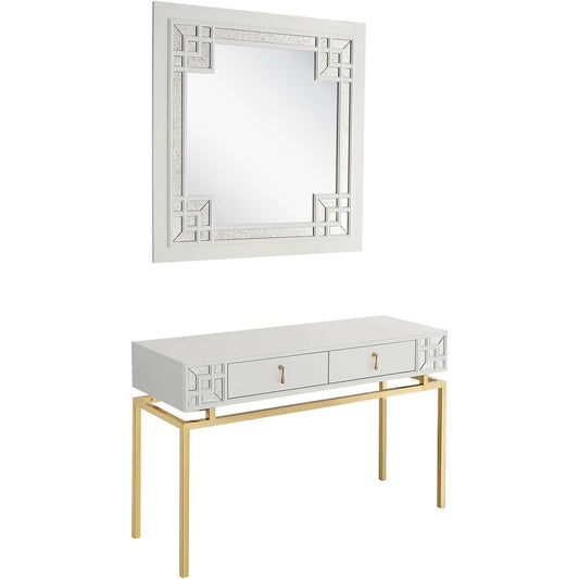 Camden Isle - Dynasty Wall Mirror and Console Table - 86627 veiw 2