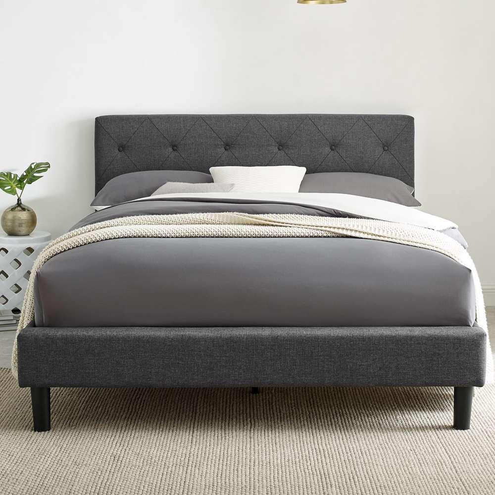 Camden Isle - Monticello Gray Platform King Bed - 242333 veiw 8